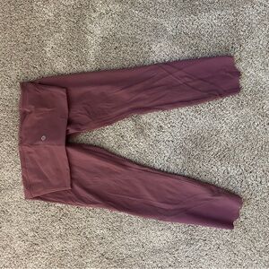 Lululemon blush leggings